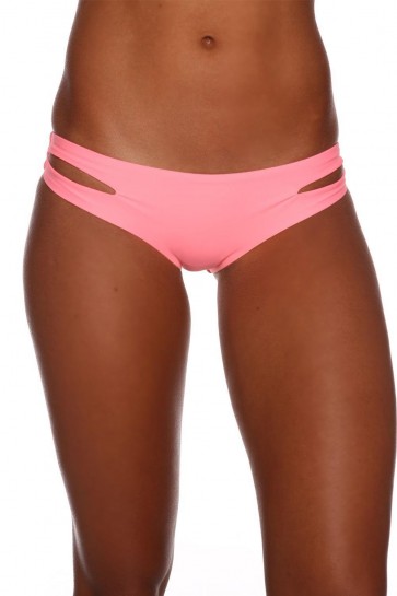 LAGOON תחתון ביקיני קלאסי בצבע ורוד