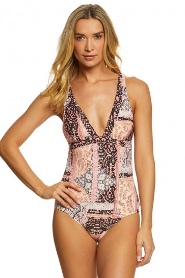 Moroccan Moon בגד ים שלם מקדימה ביקיני מאחורה