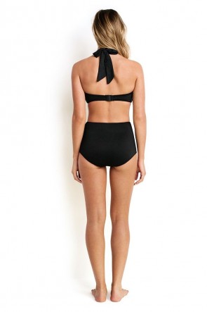 Seafolly ביקיני בסגנון רטרו סטרפלס קאפ DD/E תחתון גבוה