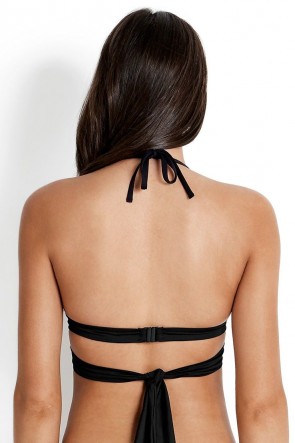 Kashmir טופ ביקיני משולשים קשירת קולר 