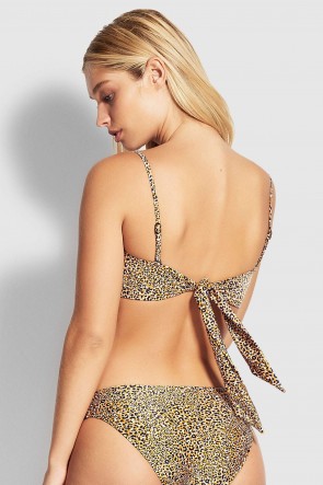 Spirit Animal חזית ביקיני ברלט תומכת מנומרת 