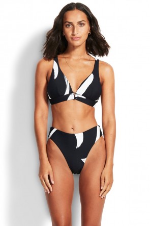 New Wave ברלט משולשים עם תחתון מפתח ירך גבוה 