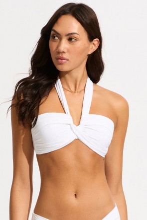 Seafolly חזיה ביקיני סטרפלס קולר עד קאפ D