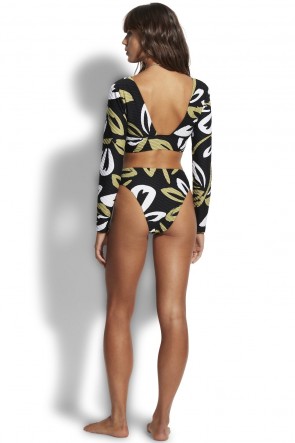 Laguna תחתון ביקיני בגזרה גבוהה מפתח ירך גבוה 