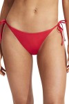 Seafolly ביקיני תחתון אדום קשירה בצדדים 